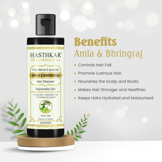 Rejuvenet Hair Growth Shampoo with Amla and Bhringraj - 210ml