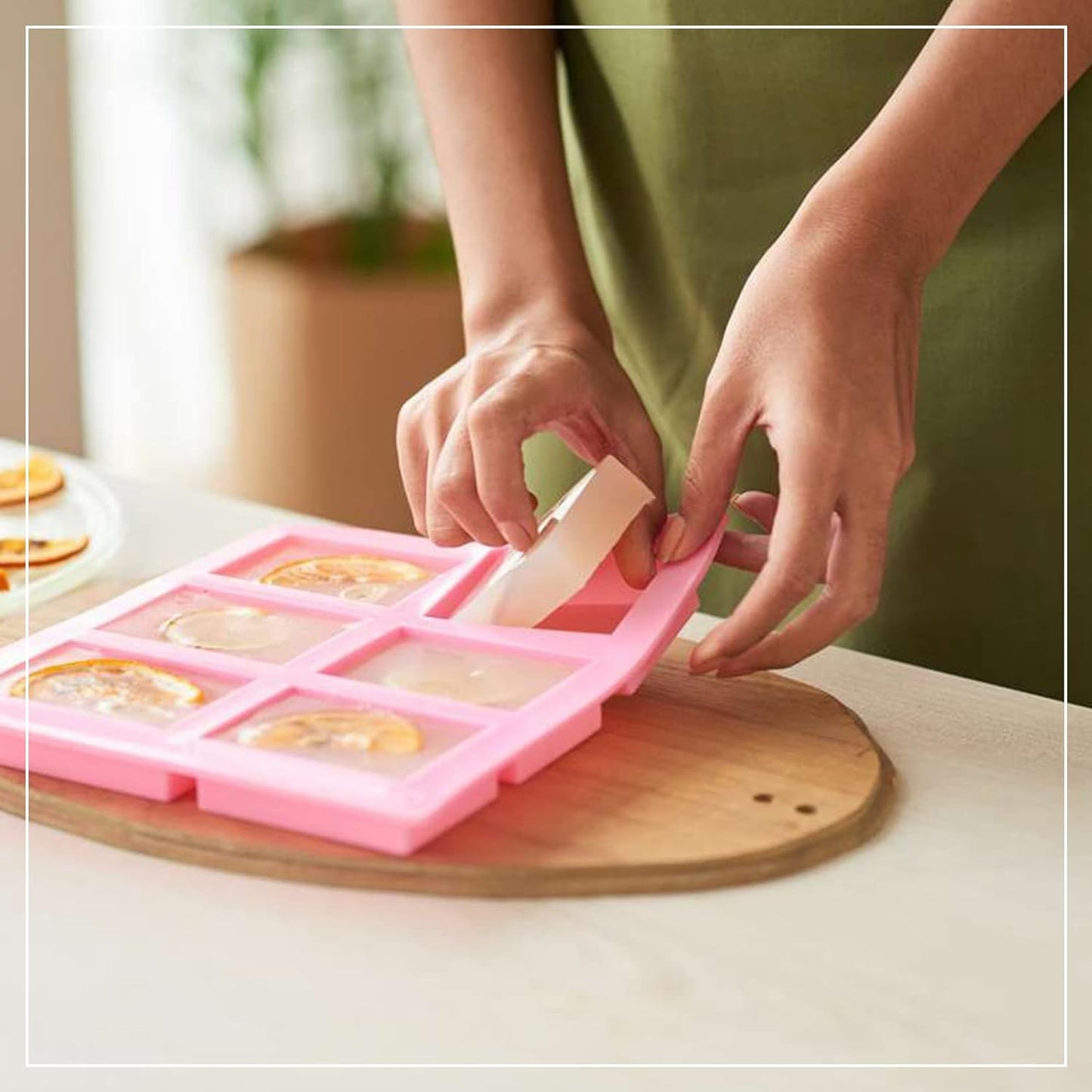 Glycerin Soap Base Bar For Soap Making, Paraben Free (450G) Pack of 2