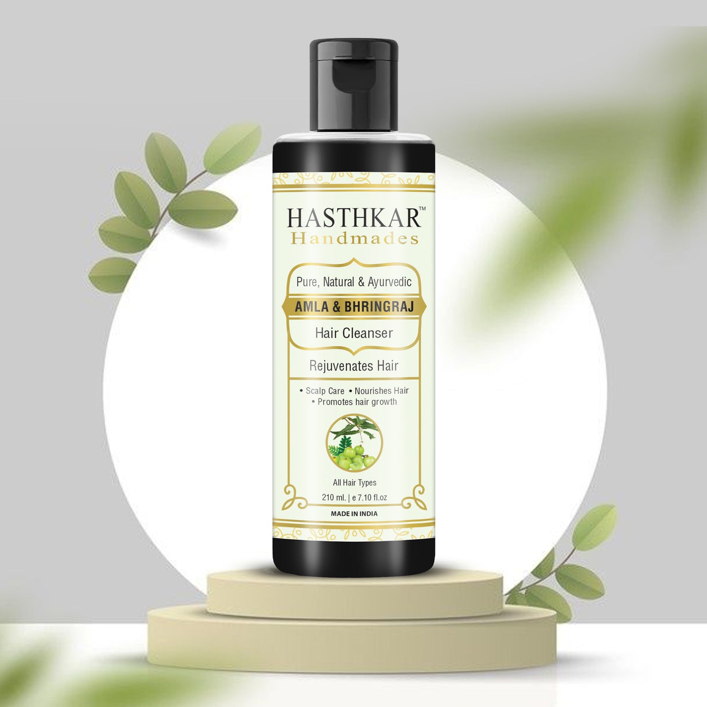 Rejuvenet Hair Growth Shampoo with Amla and Bhringraj - 210ml