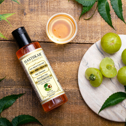 Strengthen Dameged and Hair Loss Shampoo with Amla Neem and Argan Oil - 210ml