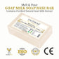 Hasthkar Handmades Goat Milk SLS Paraben Free Soap base (pack of 2) 450gm