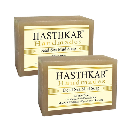 Glycerin Dead sea mud Soap 125gm Pack of 2