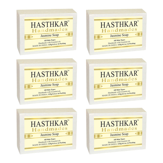 Glycerin Jasmine Soap 125gm Pack of 6