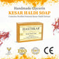 Glycerin Kesar haldi Soap 100gm Pack of 5