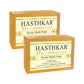 Hasthkar Handmades Glycerine Kesar haldi Soap 100gm Pack of 2