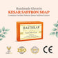 Hasthkar Handmades Glycerine kesar saffron Soap 125gm Pack of 4