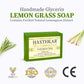 Hasthkar Handmades Glycerine Lemon grass Soap 125gm Pack of 6