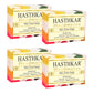 Hasthkar Handmades Glycerine Mix fruit Soap 125gm Pack of 4