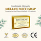 Hasthkar Handmades Glycerine Multani Mitti Soap 125gm Pack of 4
