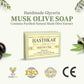 Hasthkar Handmades Glycerine Musk olive Soap 125gm Pack of 2