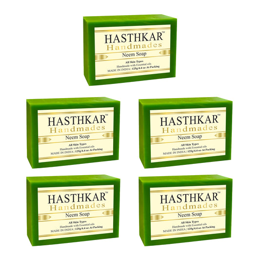 Glycerin Neem Soap 125gm Pack of 5