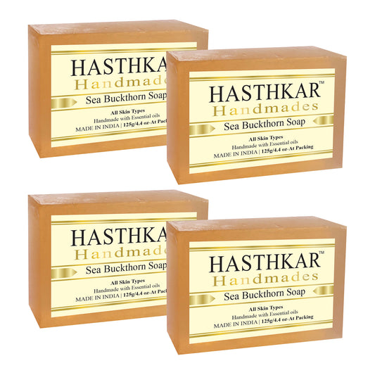 Glycerin Sea buckthorn Soap 125gm Pack of 4
