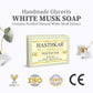 Hasthkar Handmades Glycerine White musk Soap 125gm Pack of 5